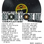 WDL 25! Record Store Comp 2012!
